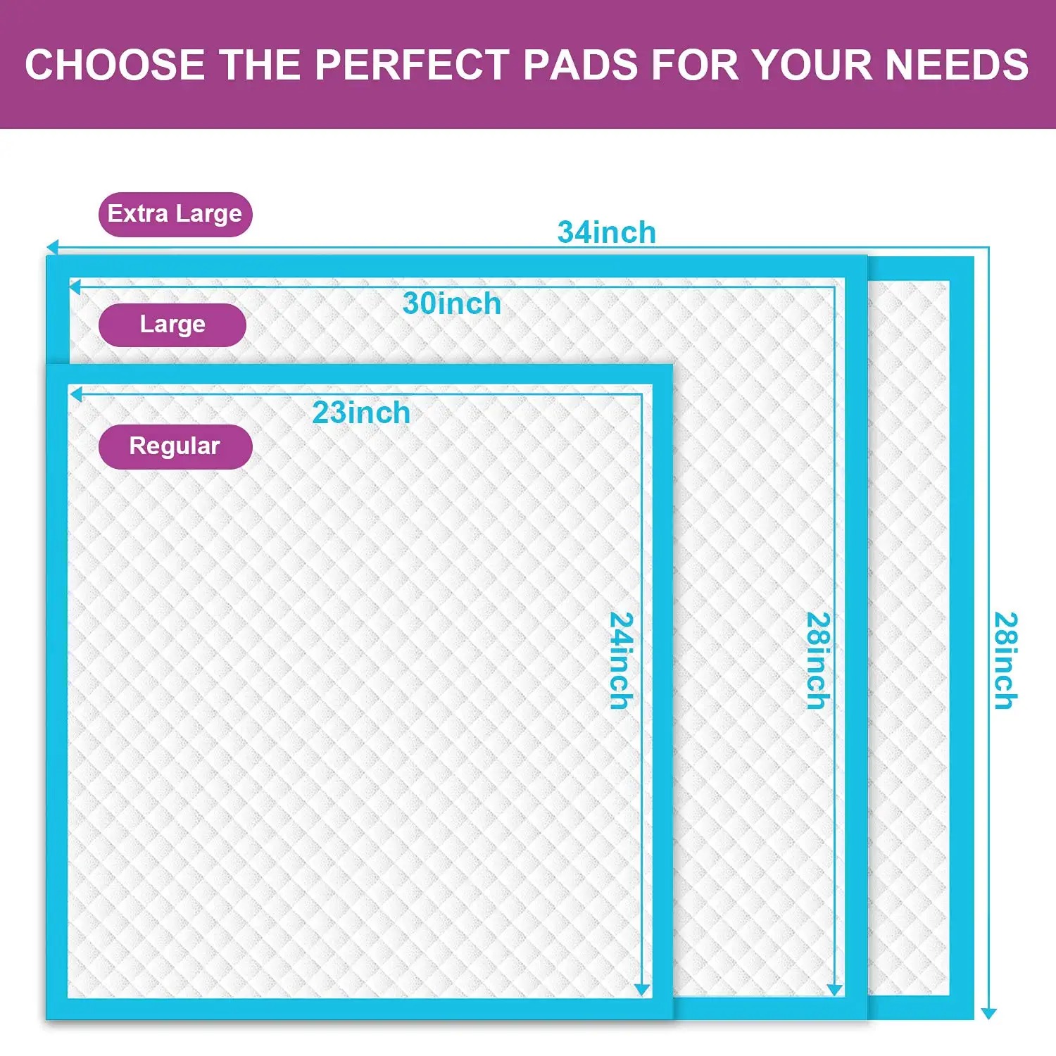 Petdom 60x60 Disposable Pet Pee Pads – Leak-Proof Puppy Training Pads for Dogs and Cats – Eco-Friendly, Portable, with Removable Cover – Empapadores Perro OEM Wholesale - Image 13